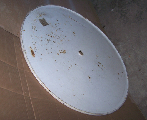 Tapa Mesa Circular Chapa 102 Cm Diametro Jardin (Usado)