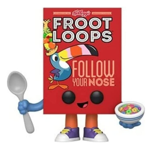 Pop Vinilo: Caja De Cereales Kelloggs- Froot Loops