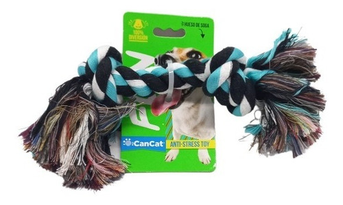 Juguetes Perros Soga 8  Cuerda  Anti Stress Cancat K9