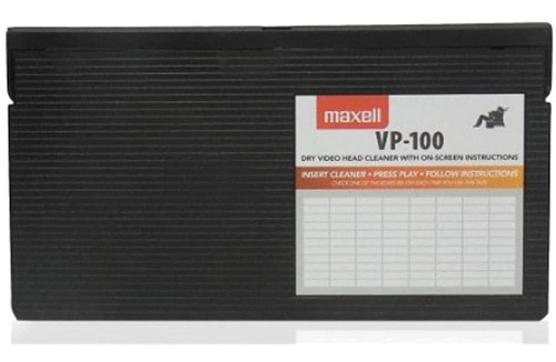 Maxell 290058 Vhs Cleaner Dry