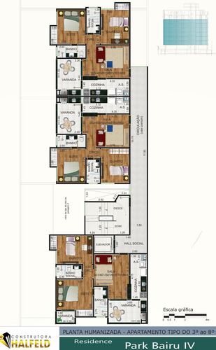 Imagem 12 de 14 de Apartamento 2/4, Suíte, Varanda Gourmet, Elevador E Garagem!