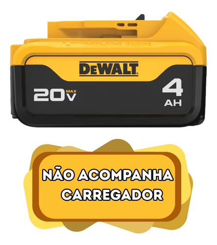 Chave Impacto Sem Fio Max 3/4 Dcf964b 20v C/1x 4ah Dewalt