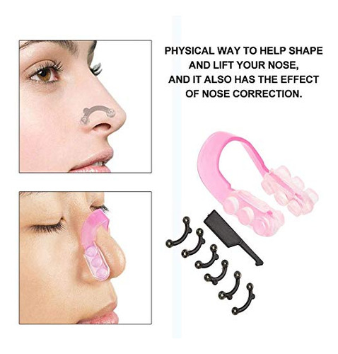 16pcs Nose Up Clip Nose Shaper 3d, Kit De Belleza Alisadora