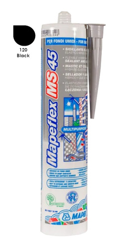 Silicon Adhesivo Sellador Flexible Mapei Ms45 Multipropósito