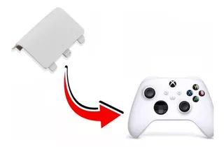 Tapa Para El Portapila Control Xbox One Series S Blanca