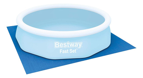 Tapiz De Suelo Pileta Protector Bestway 58001 335x335cm 