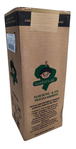 Filme Pvc Guarufilme 38x800 Metros