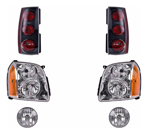 Calaveras + Faros + Neblineros Depo Yukon 2007-2014