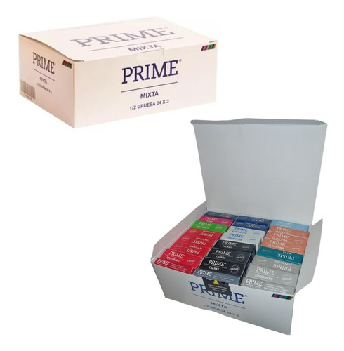 Caja De Preservativos Prime Surtidos X24 Display Mixto