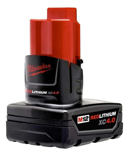 Bateria 12v 4,0ah Milwaukee Red Lithium M12 4811-2759