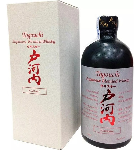 Whisky Togouchi Kiwami (700 Ml - Con Estuche)