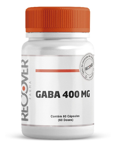 Gaba 400 Mg - 60 Cápsulas (60 Doses)