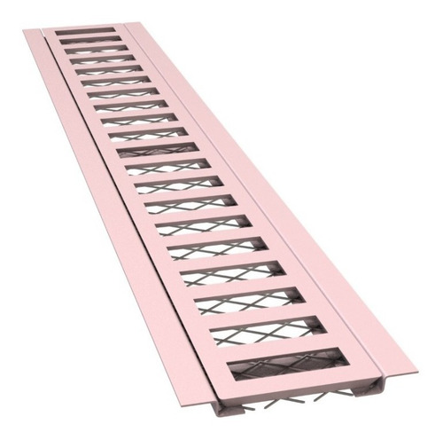 Kit 2 Ralo Linear 10x100 Cm Grelha Aluminio (modular 50cm)