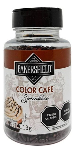 3 Pza Sprinkle De Azúcar Moctezuma Para Decorar Color Café 1