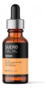 Suero Facial Iluminador - Biobellus 30cc Momento de aplicación Día/Noche Tipo de piel Todo tipo de piel