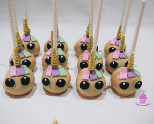 Cakepops Lol Surprise Unicornio - Mesa Dulce Tematica