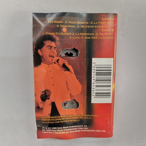José Luis Rodriguez Puma En Ritmo Ii Fiesta Cassette Chileno (Usado)