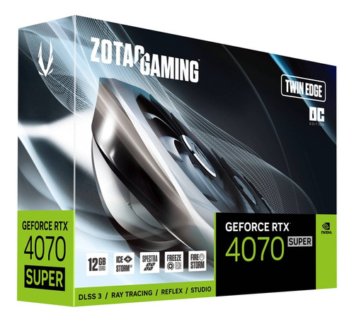 Zotac Gaming Geforce Rtx 4070 Super Twin Edge Oc 12gb Gddr6x
