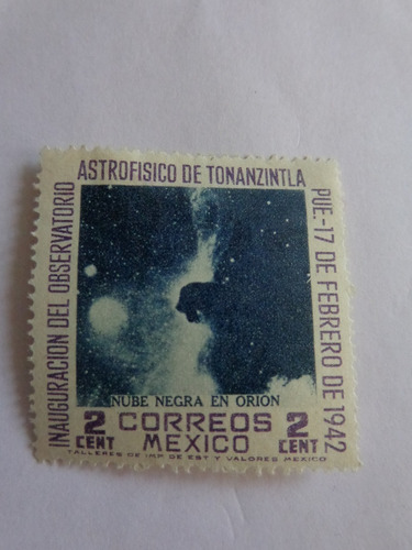 México Sc. 774, Año 1942, Congreso De Astrofísica.