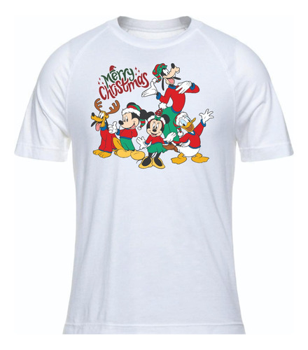 Camisetas Navidad Familia Disney Pluto Mickey Pato Donald 