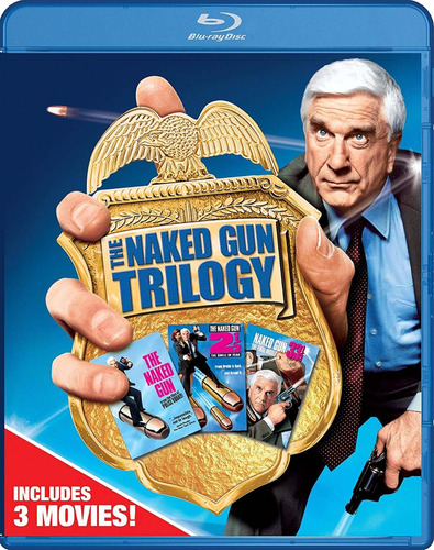 Blu Ray Naked Gun Trilogy Pistola Desnuda Orig 
