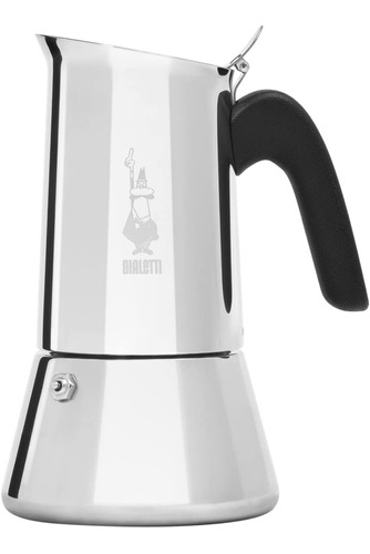 Cafetera De Estufa Bialetti New Venus Induction Acero 4 Taza