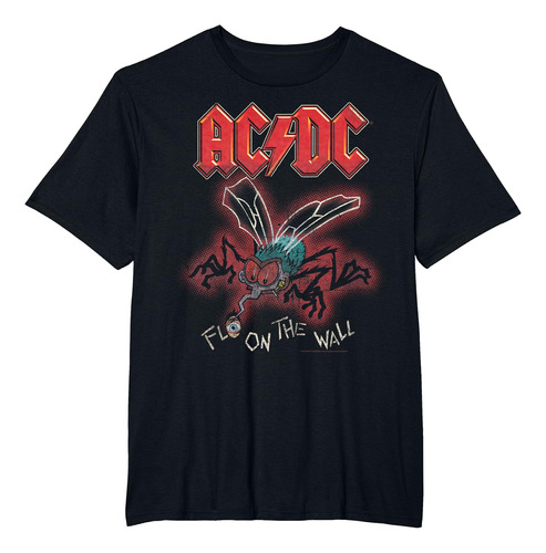 Playera Ac/dc On The Wall, Camiseta Rock Clásico