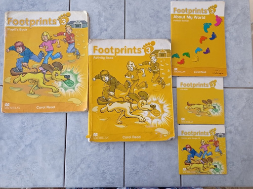 Footprints 3 Pupil's /activity Books+ Cds+ Portfolio