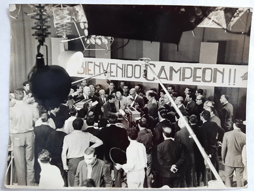 Antigua Foto Campeón Boxeo Accavallo Ro 447