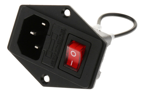Imagen 6 de 6 de Interruptor De Fusible Del Enchufe Del Módulo De Entrada