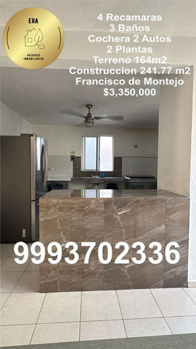Casa De 4 Recamaras Y 3 Baños En Excelente Ubicacion En Merida Francisco De Montejo