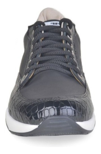 Imagen 6 de 10 de Zapatillas Urbanas De Mujer De Cuero Lara - Ferraro