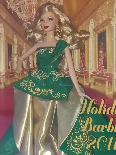 Imagem 3 de 5 de Barbie Holiday 2011 Collector Natal Festiva Model Muse