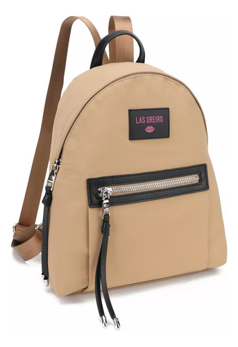 Mochila Urbana Mujer Las Oreiro Microfibra + Llavero Regalo!