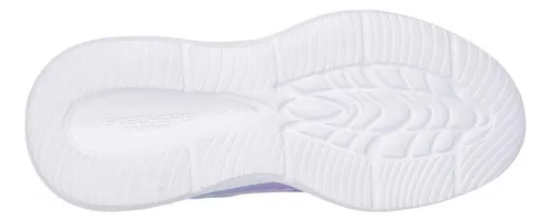 Zapatilla Niña Sola Glow Ombre Delux Azul Skechers