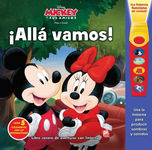 Libro Con Linterna Disney Mickey Y Sus Amigos