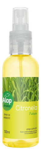 Spray De Ambientes E Tecidos 130 Ml Citronela Alop