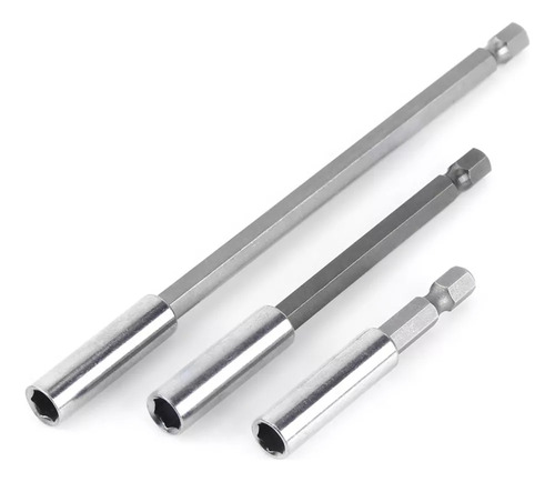3soportes Puntas Barra Extensión Destornillador Vástago 1/4