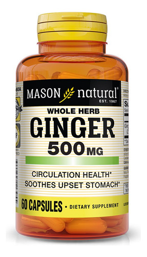 Raíz Jengibre Capsulas Ginger