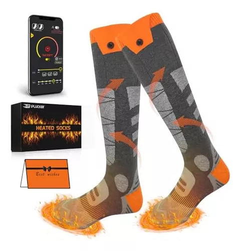 Calcetines Calefactables Para Hombre Calcetines Eléctricos P