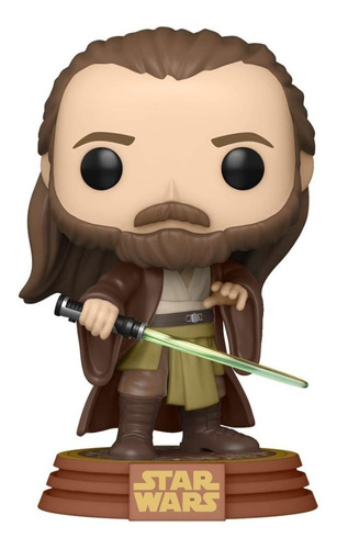 Imagem 1 de 3 de Boneco Funko Pop Quin-gon Jinn 422 Star Wars Especial Edição