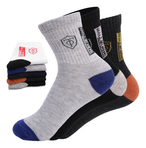 Y Calcetines Deportivos Para Hombre, 5 Pares De Calcetines