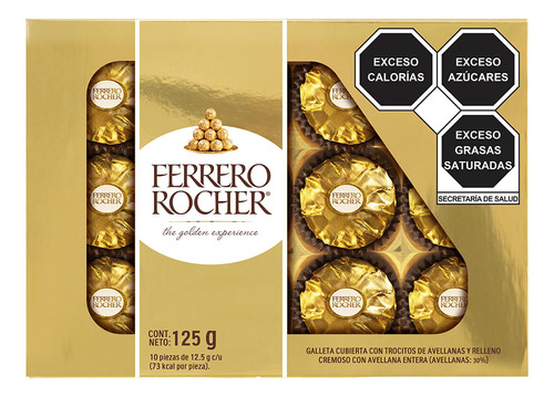 Ferrero Rocher Con 10 Pzas