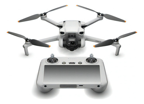 Mini drone DJI Mini 3 RC Fly More Combo Plus com câmera 4K branco 3 baterias