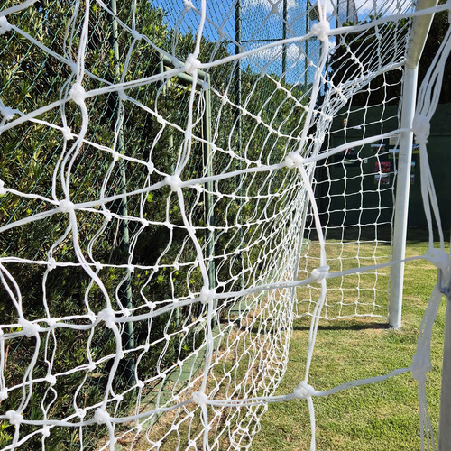 Par De Rede Para Trave De Gol Society Suiço 5mts Fio 8 Nylon