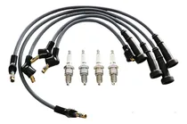 Comprar Juego Cables De Bujías + 4 Bujías Para Tsuru 1 1984 Al 1987