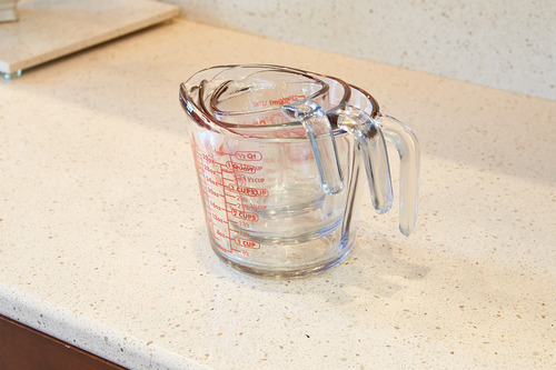Vasos Medidores De Vidrio Juego De 3 Piezas 1 2 4 Tazas