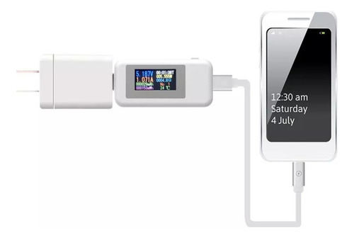1 Kws-mx18 10 In1 Digital Lcd Display Usb Tester Tensão