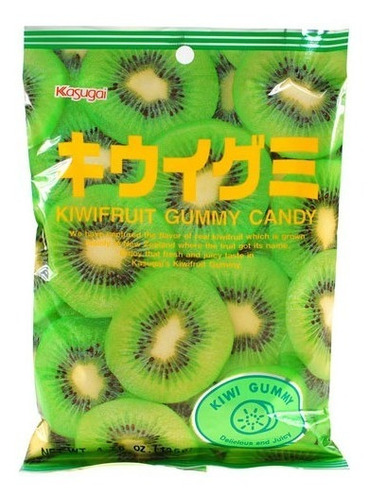 Gomitas Japonesas Sabor Kiwi, 1 Pieza 107g Kasugai