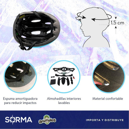 Imagen 5 de 10 de Combo Casco Infantil + Monopatín Infantil 4 Ruedas C/luz